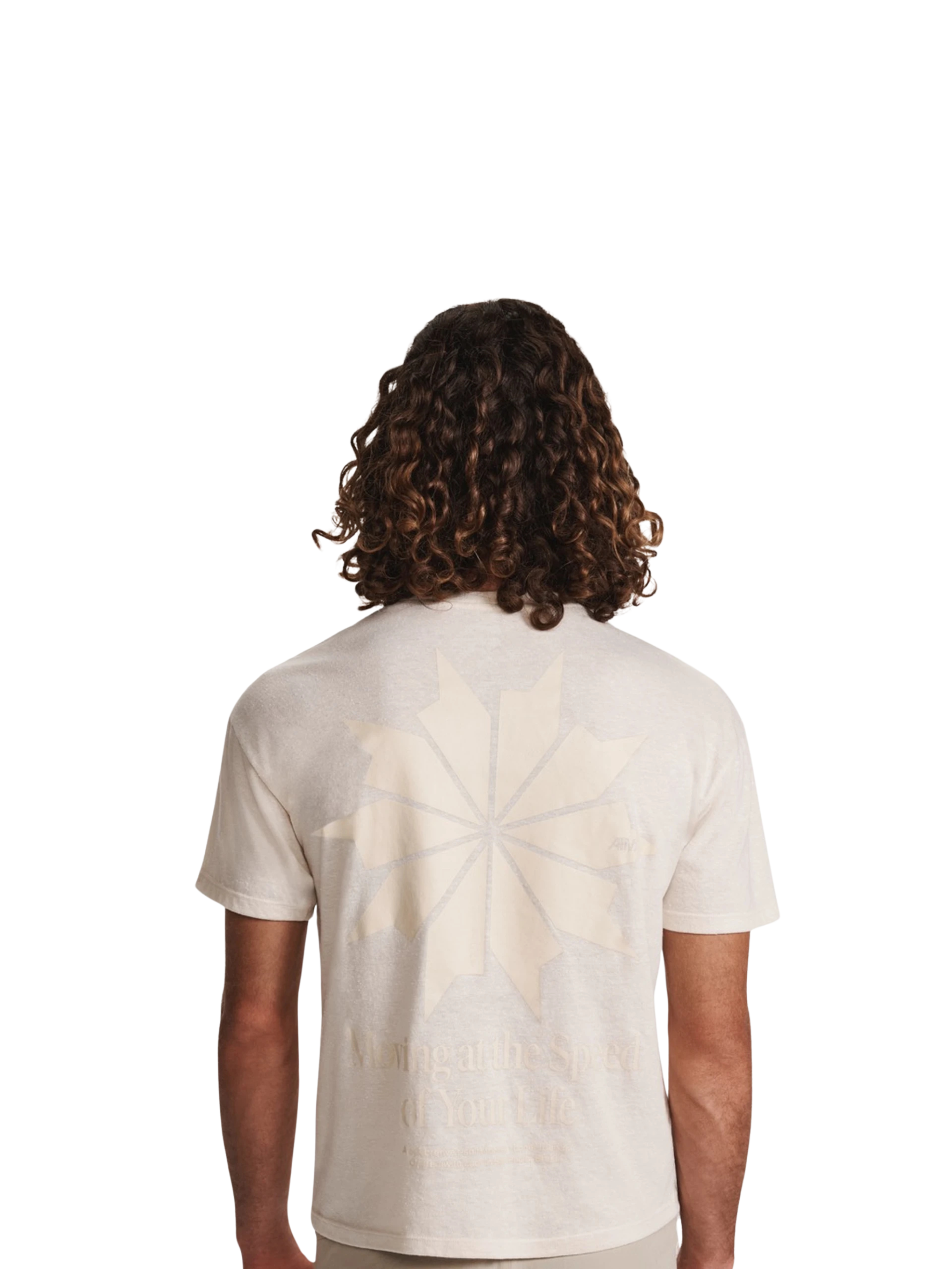 Camiseta Day Off Runner Friends "Off White"